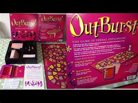 outburst rules|how do you play outburst.